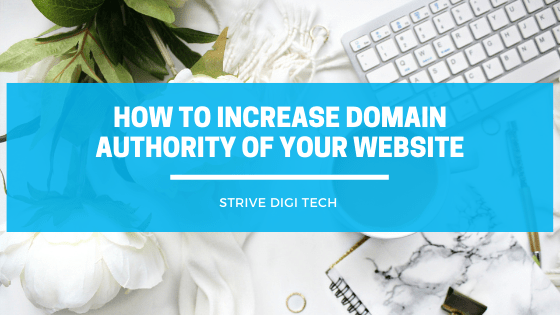 How to increase Domain Authority